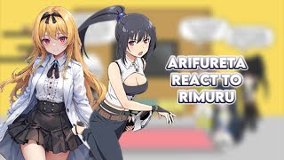 Arifureta react to Rimuru as Yue’s ancestor Gacha reaction AU ship Rimuru x Luminous [upl. by Lilllie]