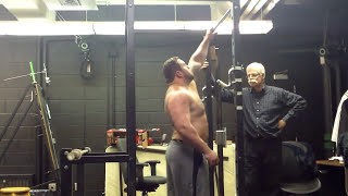 Back rehab Brian Carroll with Dr Stuart McGill  McGill pullup with maximum Neural drive [upl. by Aietal]