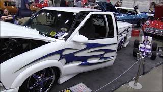 Kris Thieles 2001 Chevy S 10 Xtreme At The 2018 Detroit Autorama [upl. by Hteboj]