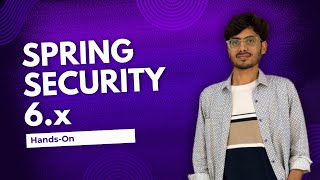 HandsOn Spring Security 6x Basic Setup amp Default Configuration with Spring Boot 3x 50 mins [upl. by Nainatrad]