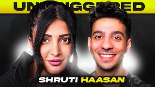 Shruti Haasan on Toxic Relationships Illuminati Turning Sober amp more  Untriggered w AminJaz 119 [upl. by Ahsienek]