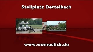 Wohnmobil  Stellplatz Dettelbach  womoclickde [upl. by Hut]