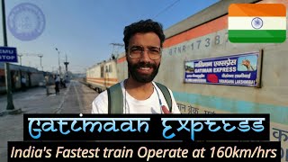 GATIMAN EXPRESS 160KMPH High Speed Journey Ab or 160kmph pe nhi chalegi Gatimaan [upl. by Kushner]