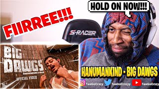 🇮🇳INDIA WHAT UP Hanumankind – Big Dawgs  Ft Kalmi Official Music Video REACTION [upl. by Weywadt]