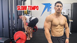 Paused Reps Slow Tempo Leg Day  Hypertrophy Workout [upl. by Nickelsen]