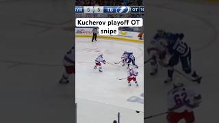 Nikita Kucherov Playoff OT Goal vs Rangers lightning tampabay tbl kucherov nhl hockey goal [upl. by Namsaj259]