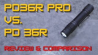 PD36R Pro Reviewed amp Compared to PD36R [upl. by Milburr339]