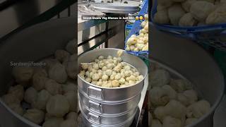 Street Steam Veg Momos in Just 50🥵😋 momos momosrecipe momolovers momosshorts streetfood [upl. by Narol58]