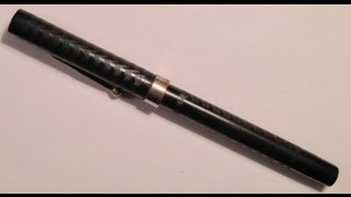 Waterman 12 w a wet noodle nib [upl. by Hawken]