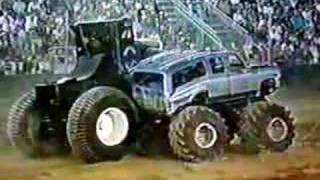 Super Pete Monster Truck Demo Derby From Bremerton 97 pt2 [upl. by Eirot]