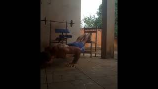 Flexões declinadas motivation sports challenge training nopainnogain [upl. by Neirad]