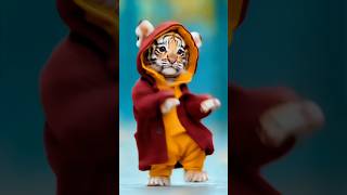 Tiger Cute Dance 🐯😂 tiger dance animaldance [upl. by Anidan]