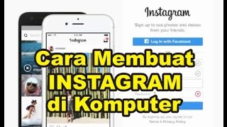 Cara Membuat Akun Instagram Baru di Komputer PC [upl. by Elmira41]