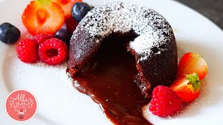 Chocolate Lava Cake Recipe  Шоколадное пирожное quotЛаваquot [upl. by Thormora]