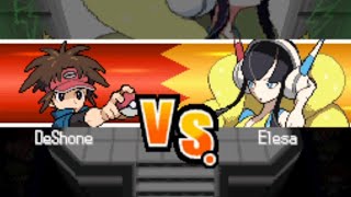 Vs Elesa  Pokemon Blaze Black 2 Redux Challenge Mode [upl. by Frerichs330]