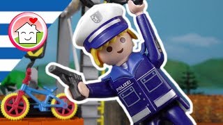 Playmobil ταινία αστυνομία Κλέφτης ποδηλάτου  Οικογένεια Οικονόμου [upl. by Clementina]