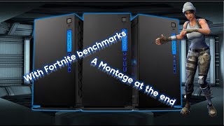 Unboxing The BEST PC for Fortnite under £1000 500 FPS  With Fortnite Benchmarks  A Montage [upl. by Yht915]