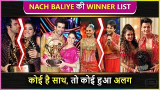 Nach Baliye Season 1 To 9 Full Winner List  RithvikAsha ShalinDalljiet PrinceYuvika amp More [upl. by Eltotsira]