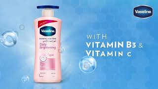 Vaseline Daily Bright for brighter and healthier looking skin [upl. by Analaf]