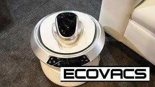 ECOVACS Famibot Demonstration  LIVE From The 2014 IHA Trade Show [upl. by Eemiaj]