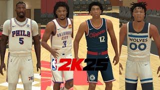 ALL NEW FACE SCAN SHOES HAIR TATTOO IN NBA 2K25 NEXT GEN SEASON 2 [upl. by Kramer]