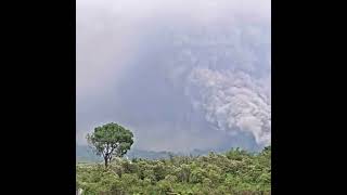 Flujo piroclastico del Volcan de Fuego en Guatemala [upl. by Htabazile]