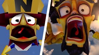 Crash Bandicoot N Sane Trilogy  All Intros Comparison PS4 vs Original [upl. by Nema]