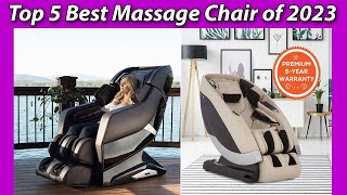 Top 5 Best Massage Chair of 2023 don’t buy one before watching this [upl. by Reuven714]