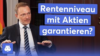 Aktienrente Grundlegender Systemwechsel oder Tropfen auf dem heißen Stein Christian Lindner 22 [upl. by Corrianne]