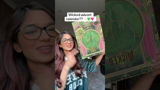 😱 UNBOXING THE OFFICIAL WICKED ADVENT CALENDAR [upl. by Airla549]