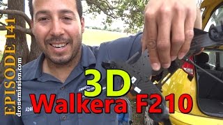 Walkera F210 3D All About Flying 3D drone review [upl. by Enailuj]