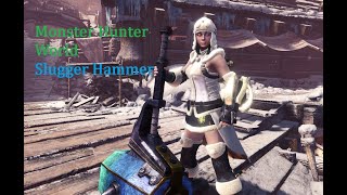 MONSTER HUNTER WORLD Hammer [upl. by Niledam]