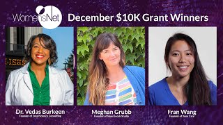 Amber Grant Fashion Design and Startup 10K Grant Winners for December 2023 [upl. by Carleen]