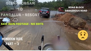 😱Heavy Rain Ride  Raw Footage🥰 Monsoon Magic😍 Part 3 Adventure re bike travel rain viral [upl. by Naiva248]