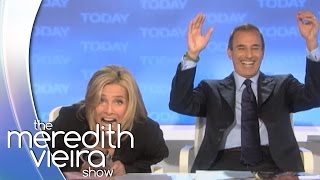 Matt Lauer Teases Meredith on Flubbing a Line  The Meredith Vieira Show [upl. by Anawd]