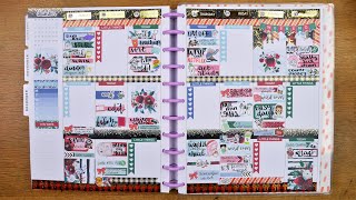 Chatty Memory Plan With Me ✿ Big Happy Planner ✿ Plannerface ✿ 17th December 2018 [upl. by Hpesoj72]