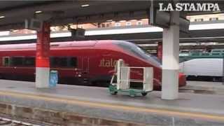 Italo treno Torino Milano in 44 minuti [upl. by Idola]