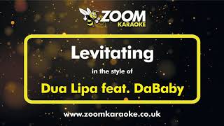 Dua Lipa feat DaBaby  Levitating  Karaoke Version from Zoom Karaoke [upl. by Reklaw902]