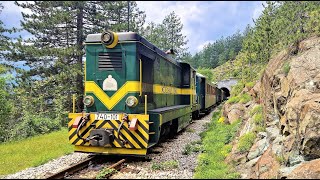 Šarganska Osmica Srbija vožnja vlakom Lipanj 2023 Train ride Šarganska Osmica Serbia 2023 [upl. by Tann648]