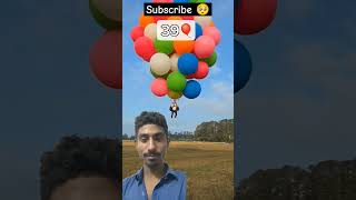 How many balloons does it take to fly MrBeast ballooning balloon crazyfly balloonist [upl. by Leiria]