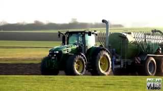 Güllefahren mit John Deere 7730 und Streumix [upl. by Ume]