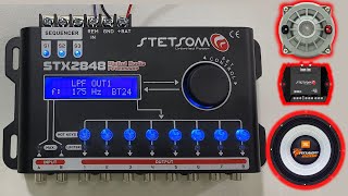 Passo a Passo Como Configurar o Processador de Áudio STX2448 da Stetsom [upl. by Annoval747]