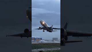 FedEx MD11F departing Los Angeles int’l Airport [upl. by Einafets459]