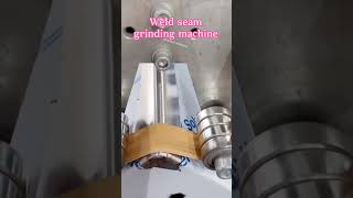 welding seam grinding machine grinding electrical enclosuresheet metal box [upl. by Atsirhc665]