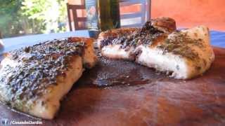 receta de provoleta a la parrilla con costra crocante  parrilla argentina [upl. by Nissensohn]