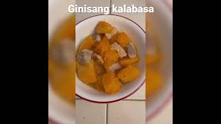 GINISANG KALABASA  SAUTÉED SQUASH [upl. by Craig]