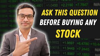 Ask this question before buying any stock  how to pick a stock [upl. by Maren]