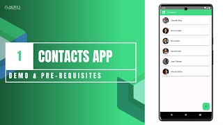 Contacts App in Jetpack Compose using Kotlin  Part 1  Prerequisites  Android Knowledge [upl. by Midan]