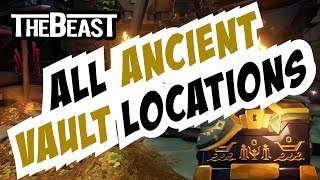 All VAULT LOCATIONS for the Vaults of the Ancients update  SEA OF THIEVES [upl. by Agathe]