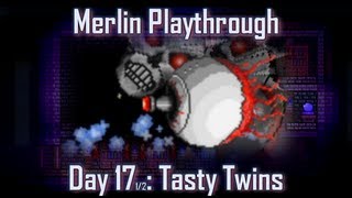 Terraria  Caster playthrough Day 17 12 quotTasty Twinsquot [upl. by Milt]